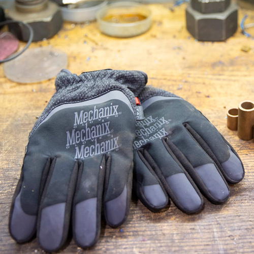Mechanix - Зимові захисні рукавички ColdWork FastFit® - сірі / чорні - CWKFF-58