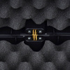 Megaline - Довгий чохол для рушниці - 97x25x10 см - Пряжки - Чорний - 200/0000