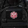 M-Tac - Медична нашивка з вишивкою Paramedic - чорний - 51432002