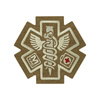 M-Tac - Медична нашивка з вишивкою Paramedic - Coyote - 51432005