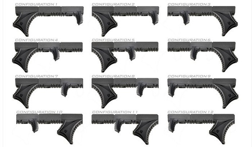Strike Industries - Комплект ручного упору Chwyt Link KeyMod / M-LOK - SI-LINK-HSK