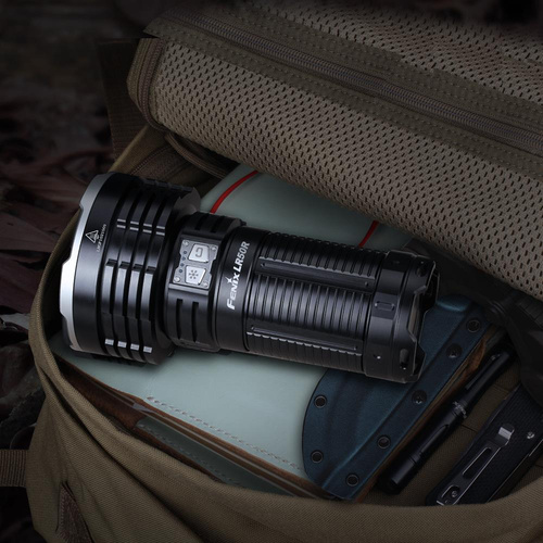 Fenix - Світлодіодний акумуляторний прожектор з функцією powerbank - 12 000 мАг - 12 000 люмен - LR50R