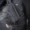 M-Tac - Рюкзак Cross Bag Slim Elite Hex - Чорний - 10210002
