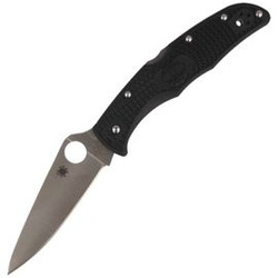 Складаний ніж Spyderco - Endura® 4 FRN Flat Ground Black - C10FPBK