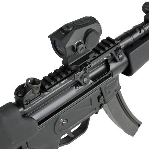 UTG Pro - Подовжена планка Пікатіні для кріплення MP5/MP5K на кігті - Чорний - MTU056