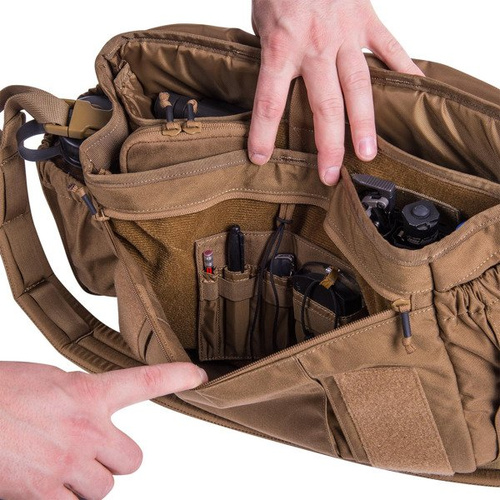 Helikon - Сумка Urban Courier Bag Medium® - Cordura® - Shadow Grey - TB-UCM-CD-35