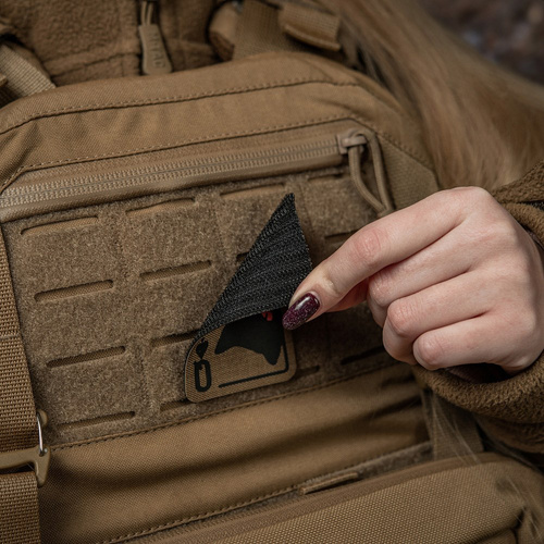 M-Tac - Нашивка "Пікова дама" - Cordura 500D - Coyote/Black - 51362005