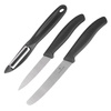 Victorinox - Набір кухонних ножів з теркою Swiss Classic - 3 штуки - Чорний - 6.7113.31