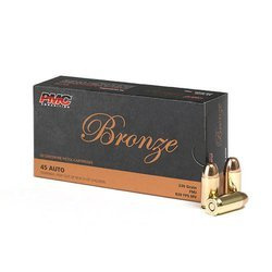 PMC - Бронзові набої до пістолета .45 ACP 230 гр / 14,9 гр FMJ - 45A