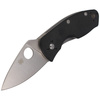 Spyderco - Складаний ніж Ambitious G-10 Black Plain - чорний - C148GP