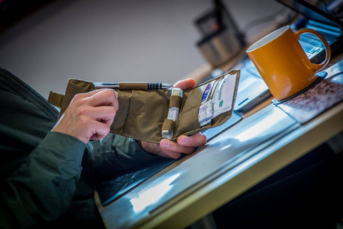 Helikon - Pocket Med Insert® - Cordura® - Shadow Grey - MO-M04-CD-35