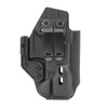 DOUBLETAP GEAR - внутрішня кобура Kydex IWB Symbiont - Glock 17 - чорний