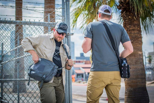 Helikon - Сумка Urban Courier Bag Large® - Cordura® - Shadow Grey - TB-UCL-CD-35