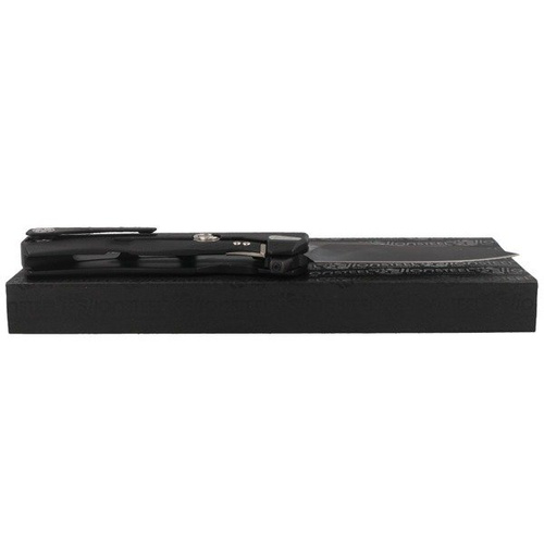 LionSteel - Nóż ROK Aluminium Black / Чорне лезо - ROK A BB