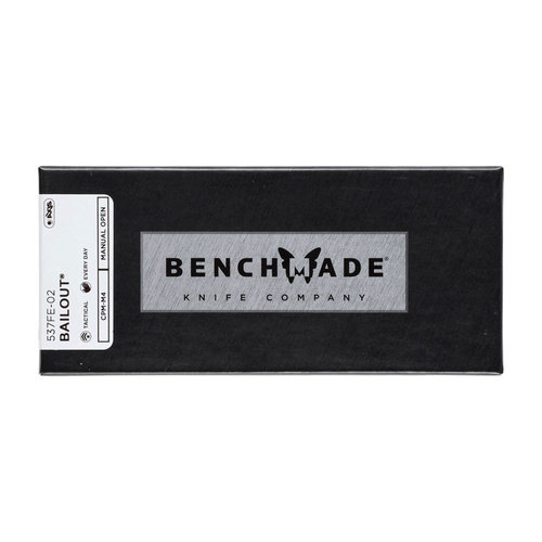 Benchmade - Складаний тактичний ніж 537FE-02 Bailout - CPM-M4 - синій - 537FE-02