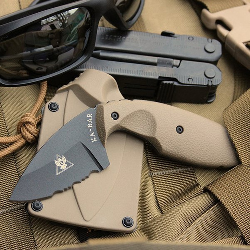 Ka-Bar 1477CB - Ніж для правоохоронців TDI - Coyote Brown