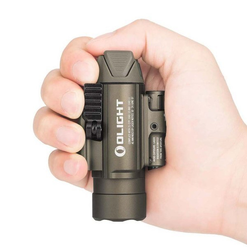 Olight - Тактичний збройовий ліхтар BALDR Pro з лазерним прицілом - 1350 люмен - Чорний