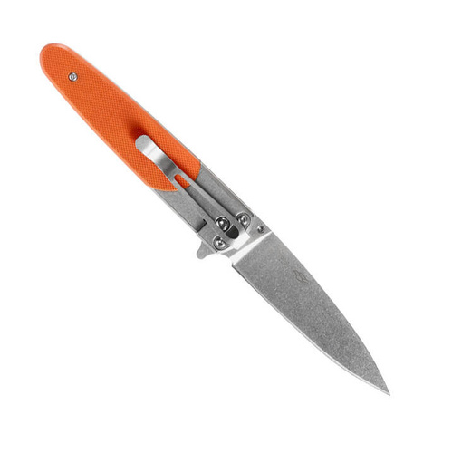 Ganzo - Складаний ніж EDC - 440C - помаранчевий - G743-2-OR