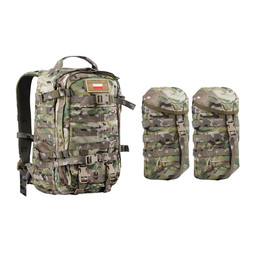 WISPORT - Рюкзак Sparrow 30 II з двома боковими кишенями - 30 + 10 л - MultiCam