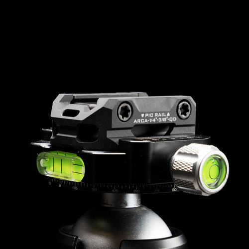 Strike Industries - Адаптер для Picatinny Arca також 1/4" та 3/8" - QD Sling - SI-ARCA-TRI-PADA-BK