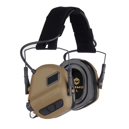 Earmor - Активні навушники M31 PLUS - Coyote Brown - M31-CB (PLUS)