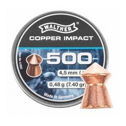 Пневматична куля Walther - Diabolo Copper Impact - 4,5 мм - 500 шт. - 4.1933