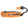 Ganzo - G7413 EDC Складаний ніж зі свистком - G-Lock - Помаранчевий - G7413-OR-WS