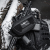 M-Tac - Нарукавна нашивка AR-15 223/5.56 Laser Cut - чорна/сіра - 51111211