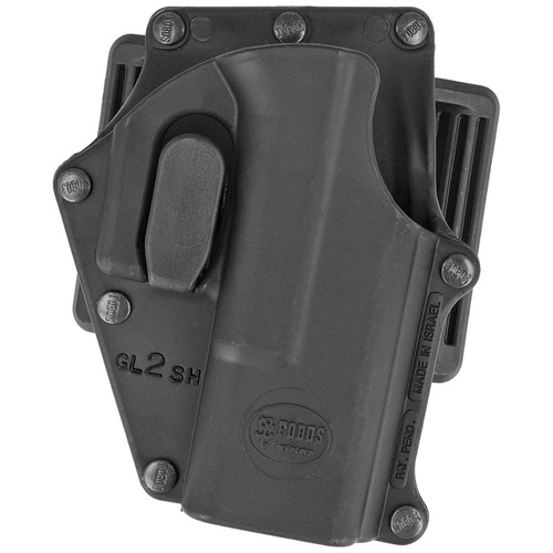 Fobus - Кобура зовнішня OWB - Glock 17, 19, 19X, 22, 23, 31, 32, 34, 35 - права - чорний - GL-2 SH BH ND RT
