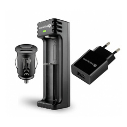 Mactronic - Зарядний пристрій - USB - 230В/12В - MAC0013