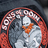 M-Tac -  3D PVC нашивка Sons of Odin - Чорний/Червоний - 51137233