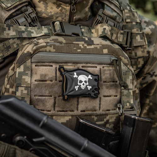 M-Tac - Jolly Roger Patch - ПВХ - Чорний - 51116802