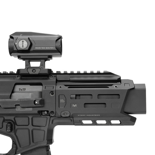 Strike Industries - Накладка для CZ Scorpion 3+ Micro - M-LOK - Чорний - SI-CEVO-3PLUS-MHG-BK