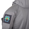 Helikon - Толстовка на блискавці Urban Tactical Hoodie® - поліестер - чорна - BL-UHF-PO-01