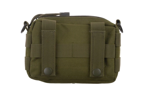 GFC Tactical - Горизонтальний універсальний вантажний підсумок - нейлон - MOLLE - Оливковий - GFT-19-023984