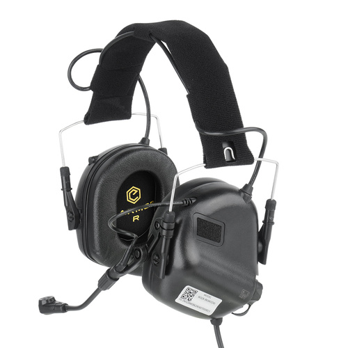 Earmor - Активні протишумні навушники M32X-MOD4 - чорний - M32X-BK
