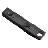 Strike Industries - Szyna LINK KeyMod / M-LOK - 7 слотів + QD - Czarny - LINK-RS-7-QD