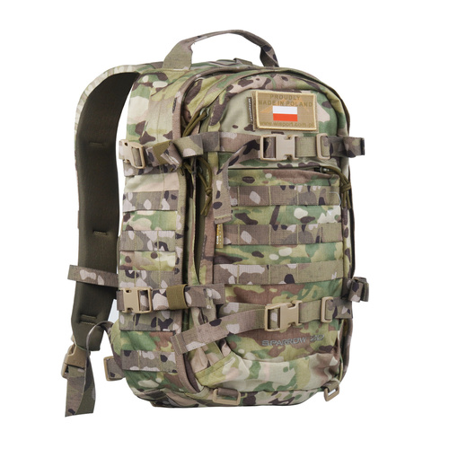 WISPORT - Рюкзак Sparrow 20 II з двома боковими кишенями - 20 + 10 л - Multicam