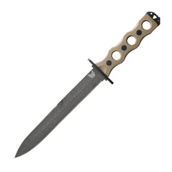 Benchmade - Тактичний ніж SOCP - Кинджал - CPM 3V - Cerakote - Desert Tan - 185BK-1