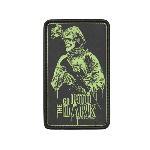 Direct Action - Нашивка Into The Dark - чорний - PA-DAID-PES-BLK