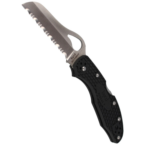 Spyderco - Byrd Meadowlark™ 2 Rescue FRN складаний ніж чорний - BY19SBK2