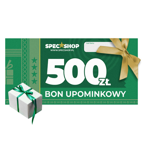 SpecShop.pl - подарунковий ваучер на суму 500 злотих