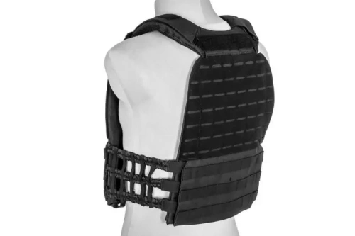 GFC Tactical - Підставка для пластин тактичного жилета - лазерне різання - чорна - GFT-18-028656