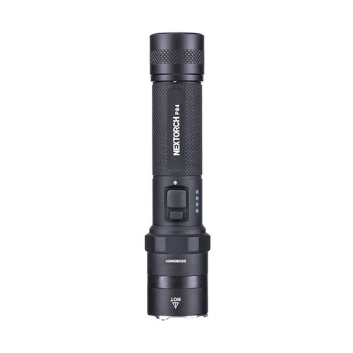 NEXTorch - Світлодіодний тактичний ліхтар P84 з акумулятором 4800 mAh - 3000 лм - чорний - P84