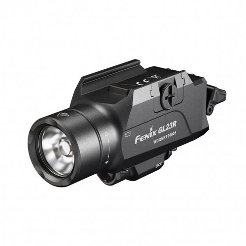 Fenix - Тактичний ліхтар з лазером GL23R - Luminus SFT40 LED - 1200 лм - чорний - GL23R
