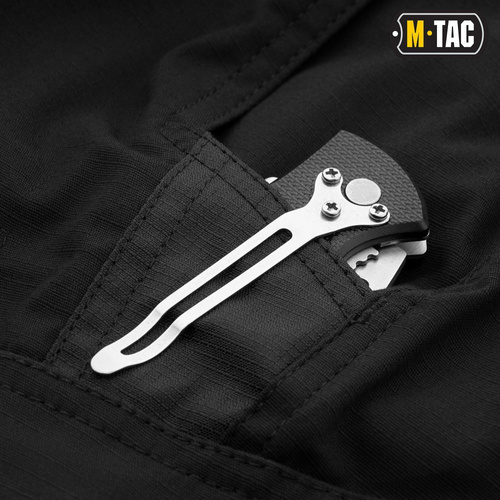 Тактичні штани M-Tac - Aggressor Gen.II Flex - Ripstop - Black - 20058002.