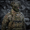 M-Tac - Нашивка Skeleton Shooter - Вишивка - 500D Cordura - Чорний - 51375002