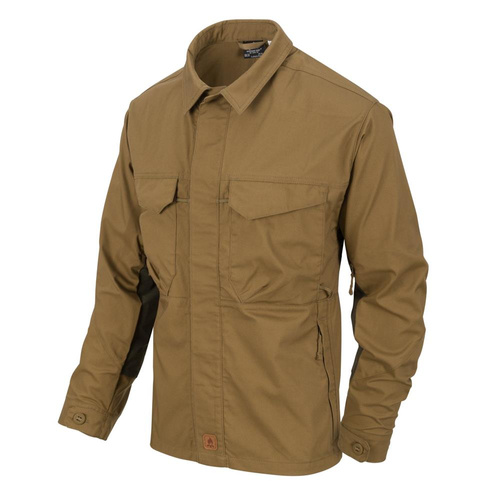 Helikon - Футболка Woodsman - Taiga Green / Coyote - KO-WDN-DC-1109A