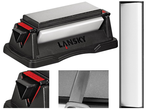 Lansky - Набір для заточування ножів Tri-Stone Benchstone - 2 x 6" - BS-TR100
