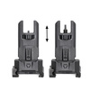 Strike Industries - Strike Polymer Backup Sights - складні - Picatinny - чорний - SI-SPBUS